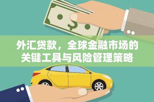 灞桥外汇贷款，全球金融市场的关键工具与风险管理策略