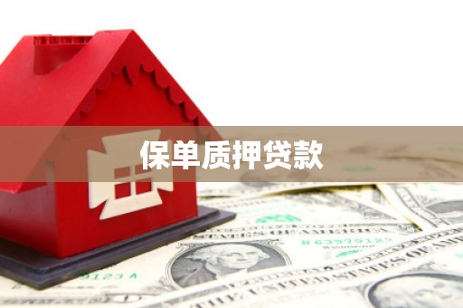 灞桥保单质押贷款
