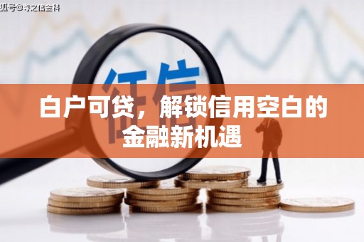 灞桥白户可贷，解锁信用空白的金融新机遇