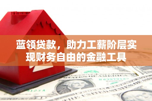 灞桥蓝领贷款，助力工薪阶层实现财务自由的金融工具