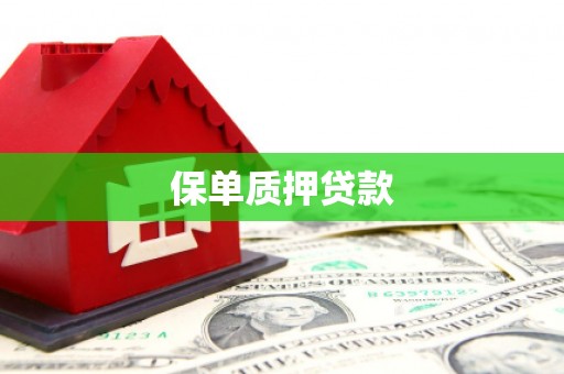 灞桥保单质押贷款